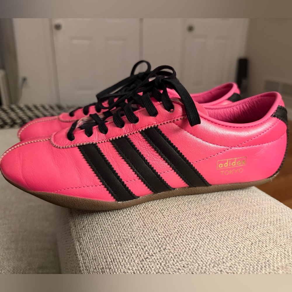 Adidas Tokyo Pink and Black Sneakers